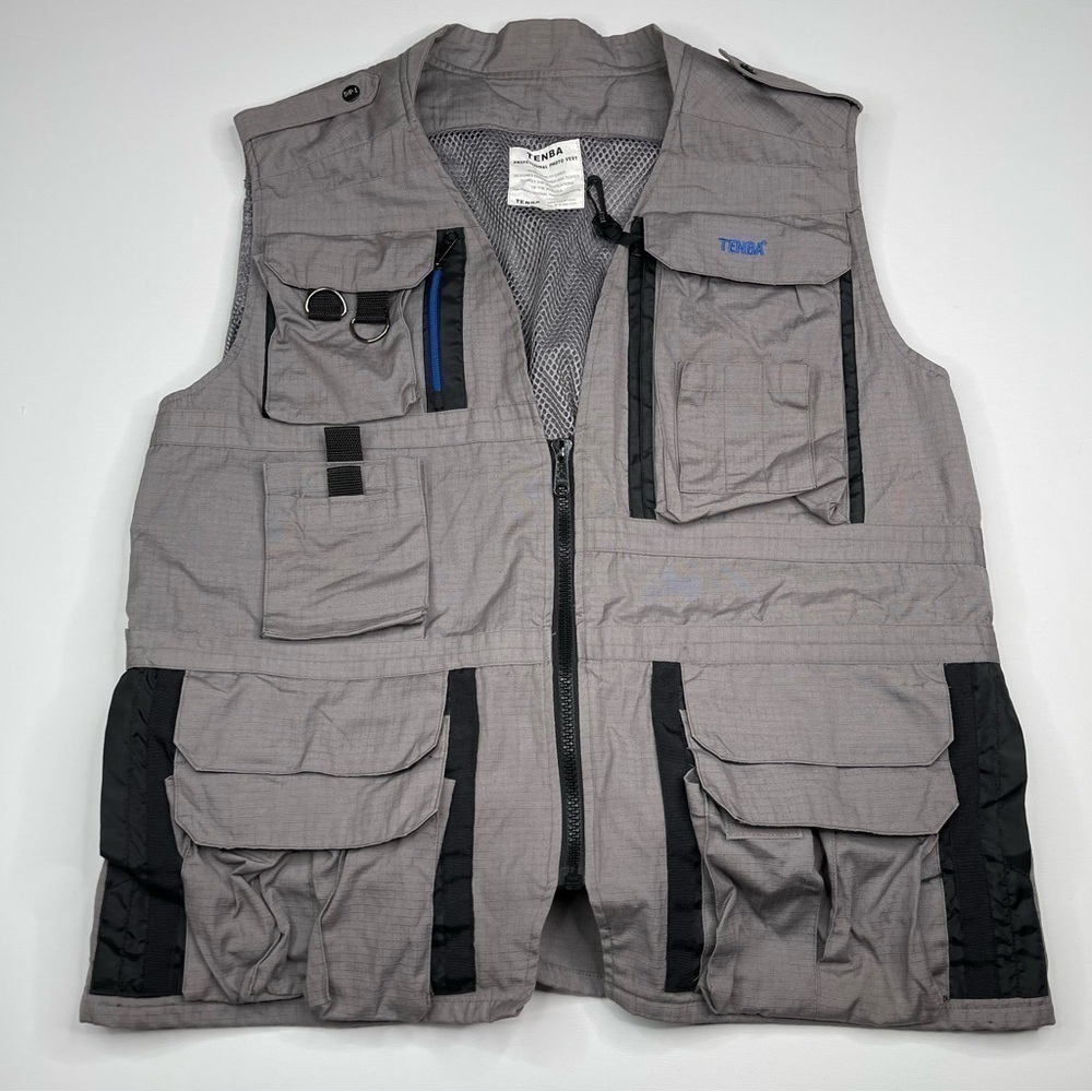 Tenba Travel Vest Airplane Carryon Photography Birding Hiking Fishing Ripstop